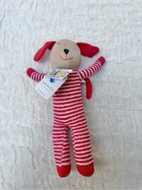 NWT Under the Nile Scrappy’s Organic Cotton Dog Lovey